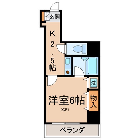 天王町駅 徒歩7分 2階の物件間取画像